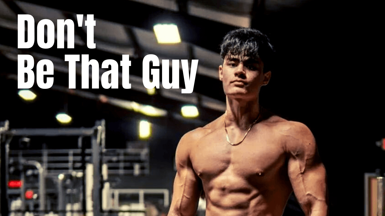 Brandon aka. Sooshbrah in the gym, explains gym etiquette and gives tips on how not to be that guy